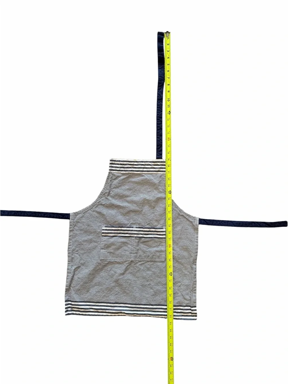 Children’s Williams Sonoma Bay Blue & White Stripe Cotton Apron